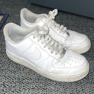 White Air Force 1s